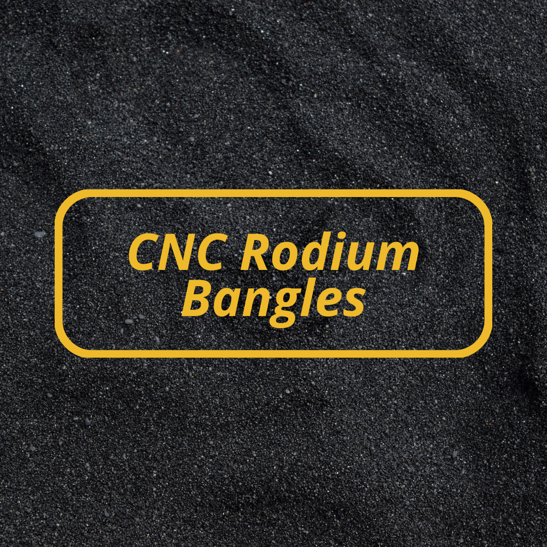 CNC Rodium Bangles